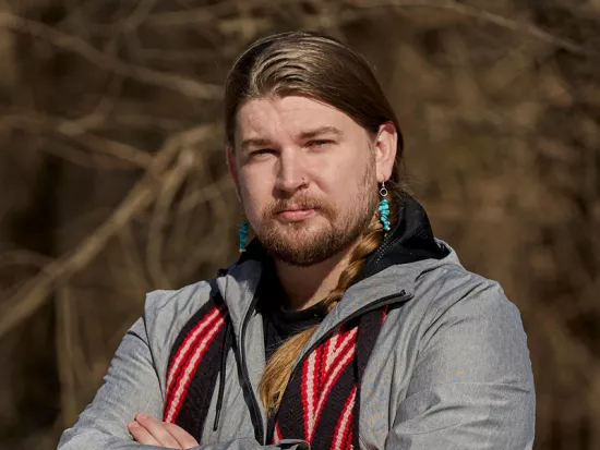 Haskell Indian Nations University Student Journalist Jared Nally