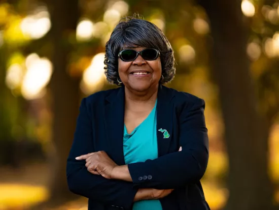 Mary Hall-Rayford is a plaintiff in FIRE's lawsuit against Eastpointe Mayor Monique Owens