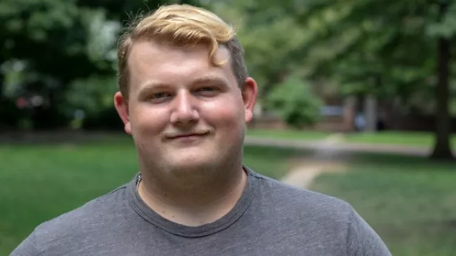 a photo of student Mike Brown.