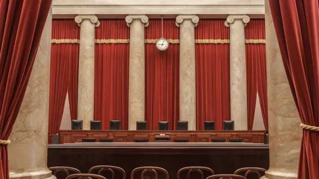 Supreme Court chamber
