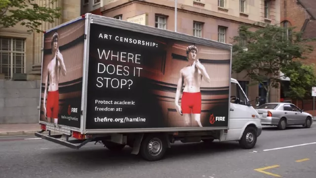 Hamline mobile billboard