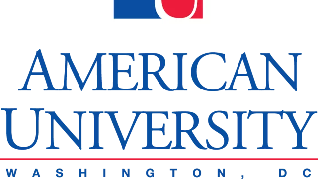 American University logo