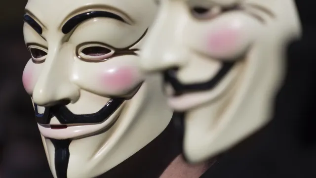 Guy Fawkes masks