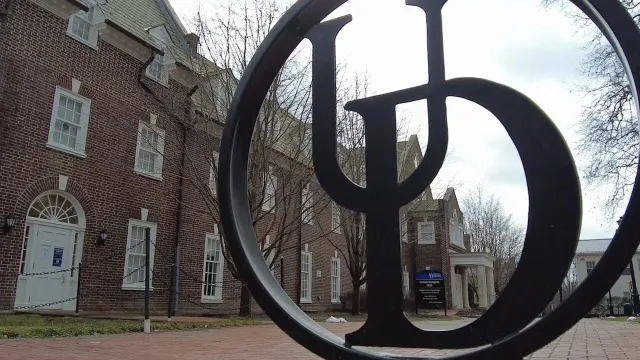University of Delaware entrance gate