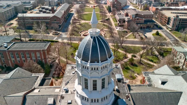 Jesse Hall dome at U. of Missouri 