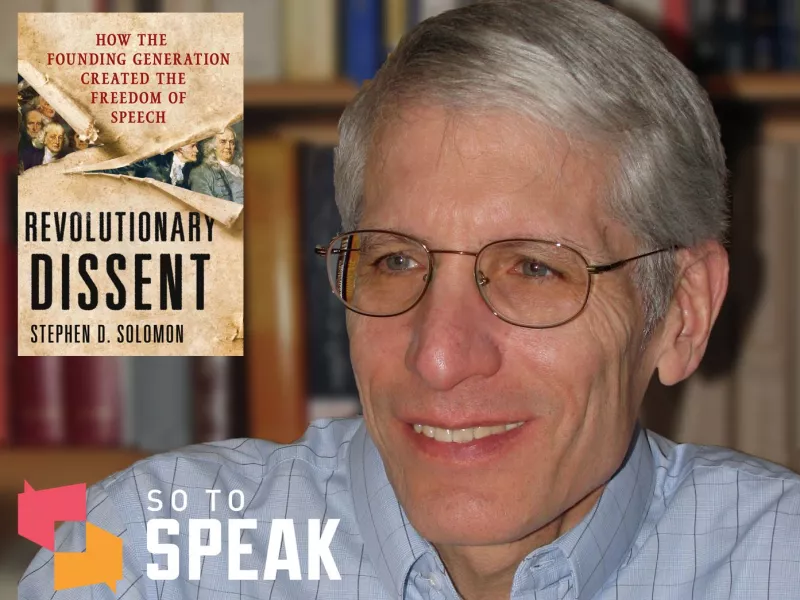 NYU Professor Stephen Solomon's 'Revolutionary Dissent'