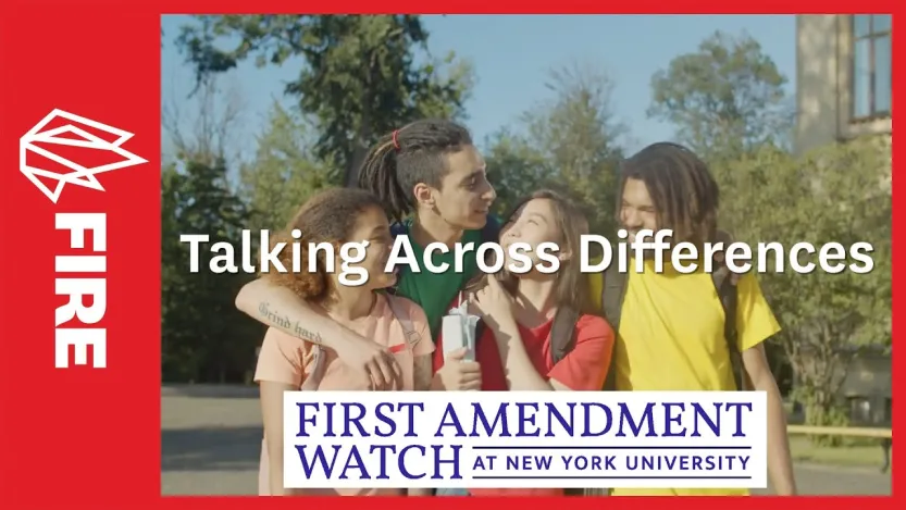 YouTube thumbnail for Fire video Talking Across Differences